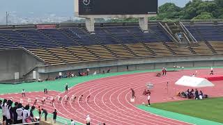 女子100mB決勝