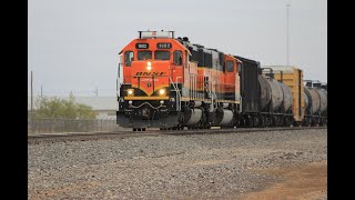 BNSF #1802 and BNSF #1410 Head Into the Yard with the Local!