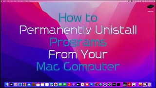 How to Uninstall Apps on Mac - Macbook Pro - iMAC - Monterey - 2022