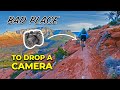 I lost a $2500 camera while mountain biking, so we went on a quest to find it