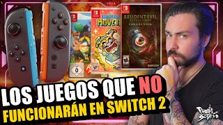 🔥ESTOS serán los juegos de SWITCH 1 que NO FUNCIONARÁN EN SWITCH 2! (Seguramente)