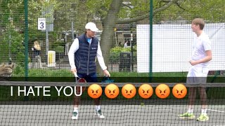 I PRANKED A TENNIS COACH 🤪🤪🤪