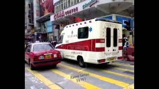 Hongkong Retro Series : HKFSD 香港消防 Ambulance \u0026 Emergency Medical Assistant Motorcycle