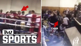 Golden Gloves Ring Brawl ... Fans Attack at Boxing Event | TMZ Sports