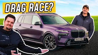 We Tested Our New BMW X7 M60i | Drag Race