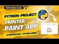 Drop Down Menu in Tkinter Python | Option Menu | Python Project Paint App - 8