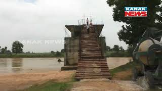 Incomplete Bridge Creates Hurdle For People In Bari of Jajpur