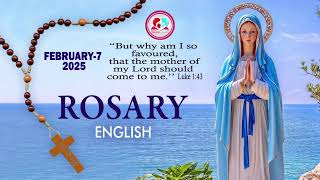 Rosary for the 7th of February #rosaryinenglish #sorrowfulmysteries for 7th of February #roary