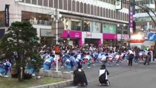 夢想漣えさし　～2014YOSAKOIソーラン祭り･6日(札幌四番街)