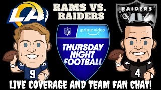 Las Vegas Raiders vs Los Angeles Rams 🔴LIVE  Stream || LVRvsLAR || LARvsLVR