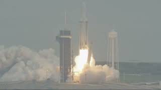 See NASA Psyche launch and SpaceX booster return