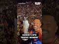 Hardik Pandya holds T20 WC trophy, goes ballistic in celebration in Mumbai | Sports Today