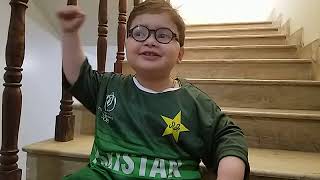 MashAllah cute Ahmad shah Support team Pakistan "Dana dan Green"