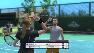 Virtua Tennis 4 Online Doubles Dreadish@Paul112 VS Grandpastang@Oilgun 16.5.2023 II