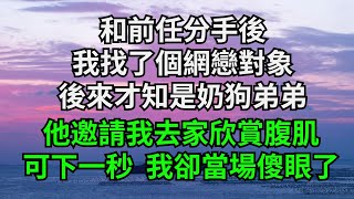 和前任分手後，我找了個網戀對象，後來才知是奶狗弟弟，他邀請我去家欣賞腹肌，可下一秒  我卻當場傻眼了【一品書齋】#落日溫情#情感故事#花開富貴#深夜淺讀#家庭矛盾#爽文