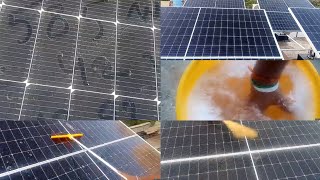 how to solar panel calculation and cleaning