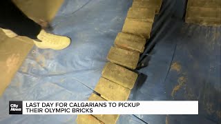 Last day for Calgarians to pick up their Olympic bricks