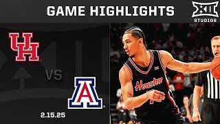 #6 Houston vs. #13 Arizona Game Highlights | 2024-25 Big 12 Men's Basketball