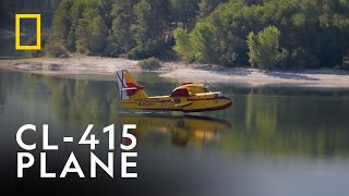 Design Features of the CL-415 Plane | Colossal Machines | National Geographic UK