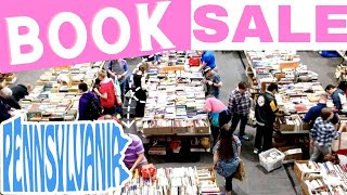 Visiting One of the Largest Used Book Sales in the USA! AAUW State College Book Sale + Book Haul!