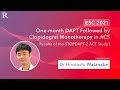 STOPDAPT-2 ACT: 1-Month DAPT Followed by Clopidogrel Monotherapy in ACS | Dr Hirotoshi Watanabe