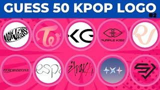 CAN YOU GUESS 50 KPOP GROUP LOGO BY ALPHABET? #2 | GUESS KPOP GROUP LOGO | KPOP QUIZ 2024