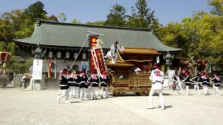 2019年4月22日伊弉諾神宮本宮大祭・郡家里組壇尻①