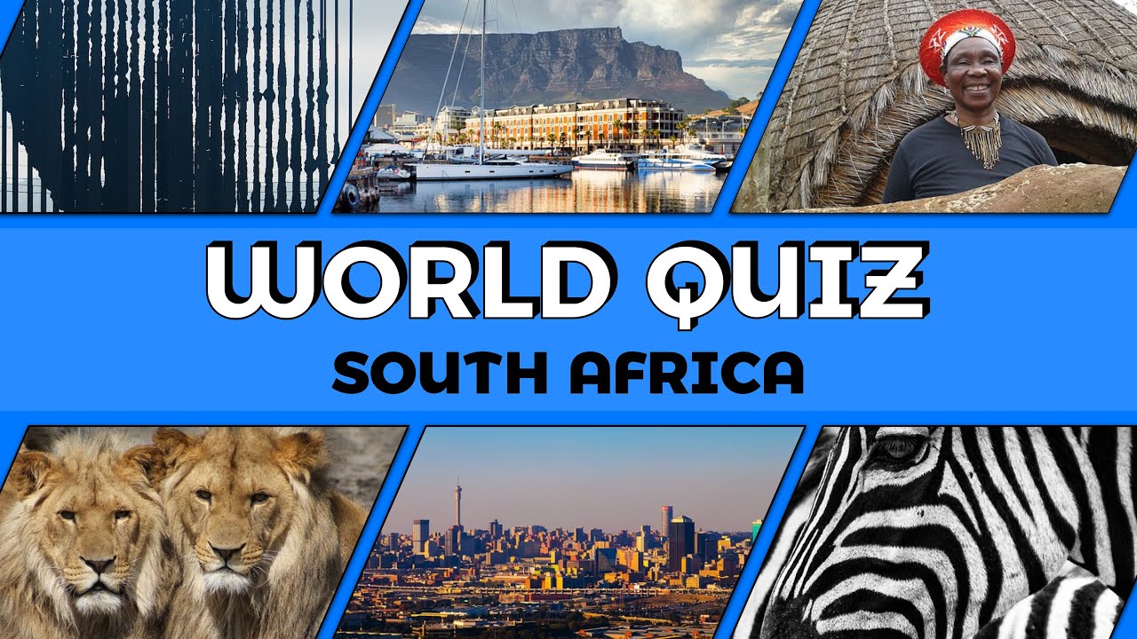 SOUTH AFRICA QUIZ - 20 TRIVIA QUESTIONS | #W6 - How Much Do You Know ...