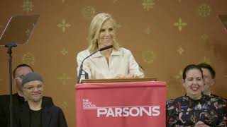 Tory Burch commencement speech at Parsons School of Design, 2024