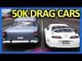 Forza Horizon 5 : $50,000 Drag Car Challenge!!