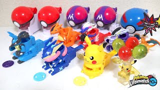 【⚡ポケモンアルティマッチ】ディスクバトル！新登場のルカリオの波動弾とゲッコウガの水手裏剣が最強すぎたw