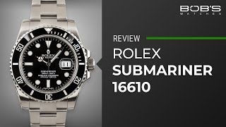 Rolex 16610 Review - A Complete Guide to the Rolex Date Submariner | Bob's Watches