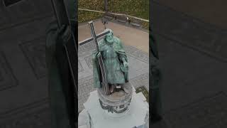 Ukraine: Aerial 4K Drone Footage of the Volodymyr the Great Monument