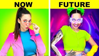 How To Become POPULAR | FUTURE vs NOW | Cyberpunk 2077 in Real Life โ by La La Life Games