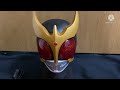 【改造】仮面ライダークウガのマスクを光らせてみた。 kamen rider kuuga