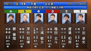 【G1三国競艇】1着勝負①下出vs大外チルト3⑥菅章哉