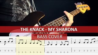 The Knack - My Sharona / bass cover / playalong with TAB