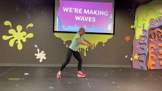 Making Waves VBS 2022 standard motions