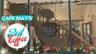 Cape May's Best Coffee Shop - Magic Brain Cafe #travel #travelvlog