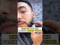 How to use Pacinos Beard Pencil Filler. #pacinos #beard #beards