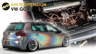 Volkswagen Golf  with Air Force Suspension | Air Suspension