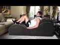 unboxing esse chaise lounge chair from liberator