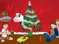 lady gaga's christmas tree ANIMATED