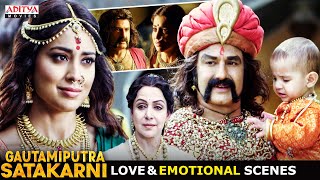 Gautamiputra Satakarni Movie Love & Emotional Scenes | #NBK | Shriya Saran, Hema Malini