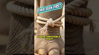 THE TINY Rope That Controls a GIANT ELEPHANT 🐘