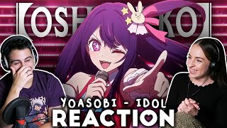 THIS WAS 🔥 YOASOBI "IDOL" REACTION! | Oshi no Ko OP