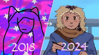 6 year of animation improvement!