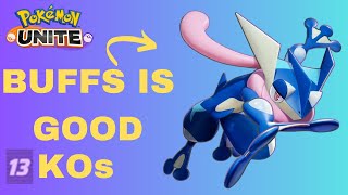 Buffed GRENINJA Is Good | Pokemon Unite