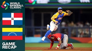 Dominican Republic vs. Venezuela Game Highlights | 2023 World Baseball Classic