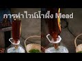 ทำไวน์น้ำผึ้งกินเอง mead